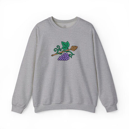 Bacchic Thyrsus - Embroidered Unisex Sweatshirt