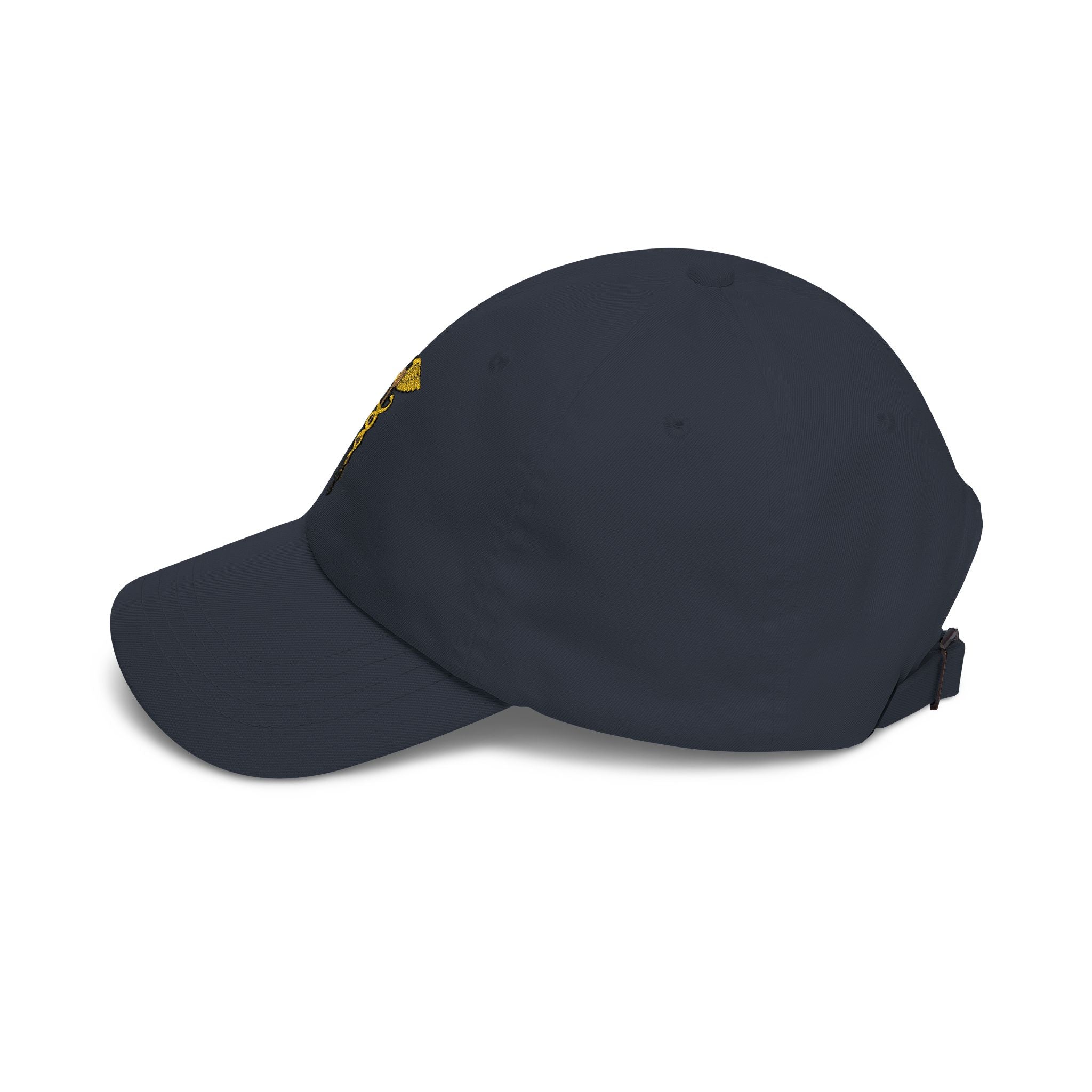 Hermes' Caduceus Staff - Embroidered Dad Cap