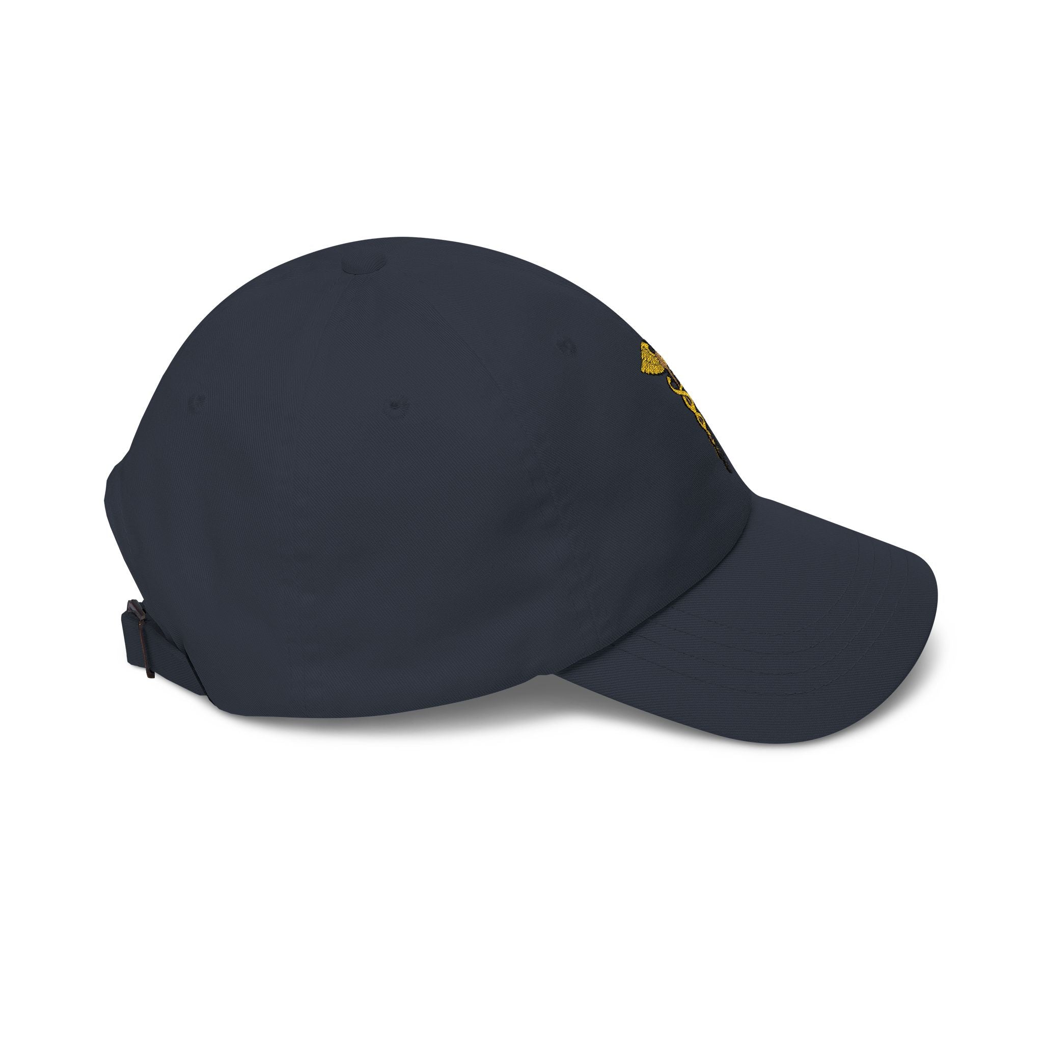 Hermes' Caduceus Staff - Embroidered Dad Cap