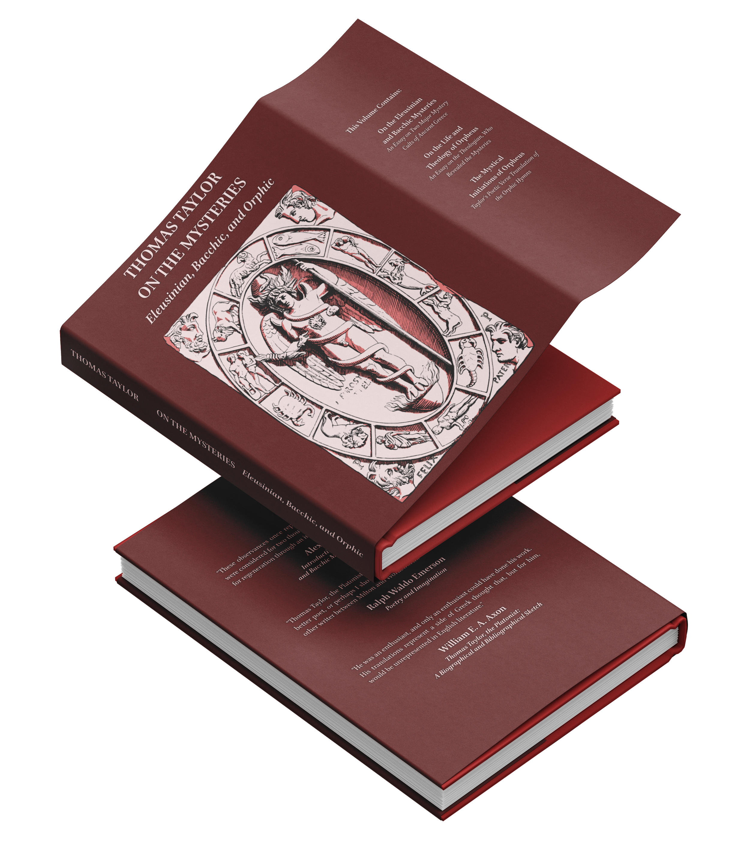 Thomas Taylor On the Mysteries: Eleusinian, Bacchic, and Orphic - Hardcover Book